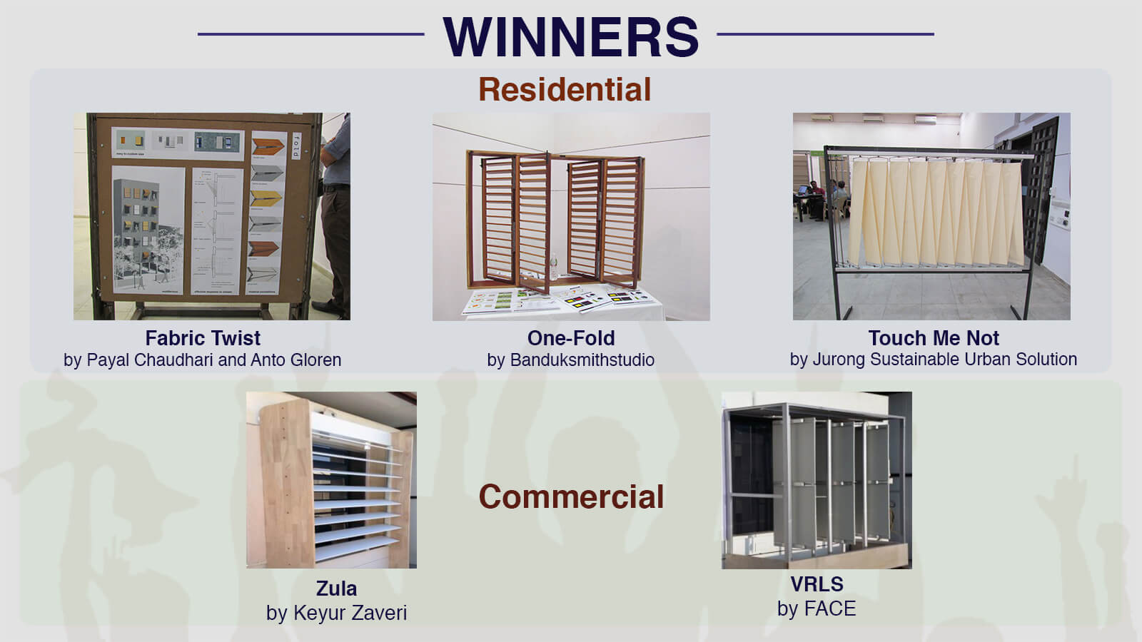 National Design Competition winners