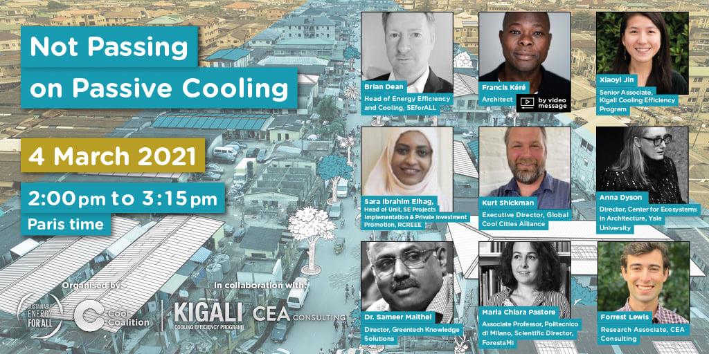 Webinar on “Not Passing on Passive Cooling”